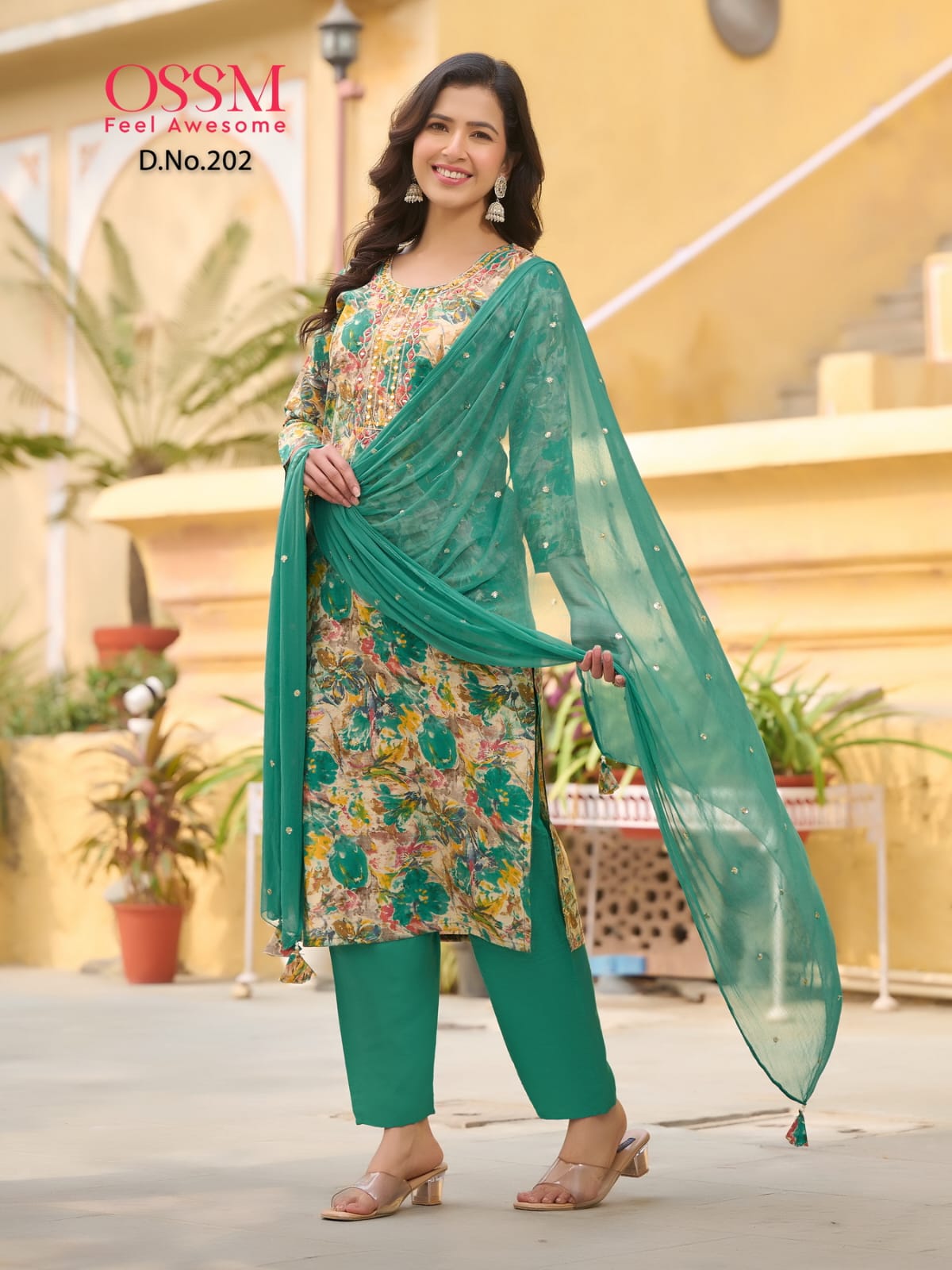 Sargam Vol 2 By Ossm Wholesale Kurti With Bottom Dupatta In India
